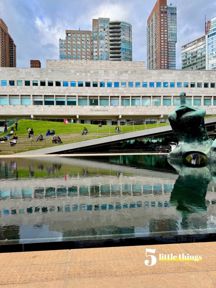 View of Juliard School from Lincoln Center