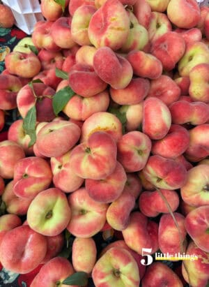 Peaches are one of the Five Little Things I loved the week of June 26, 2026.