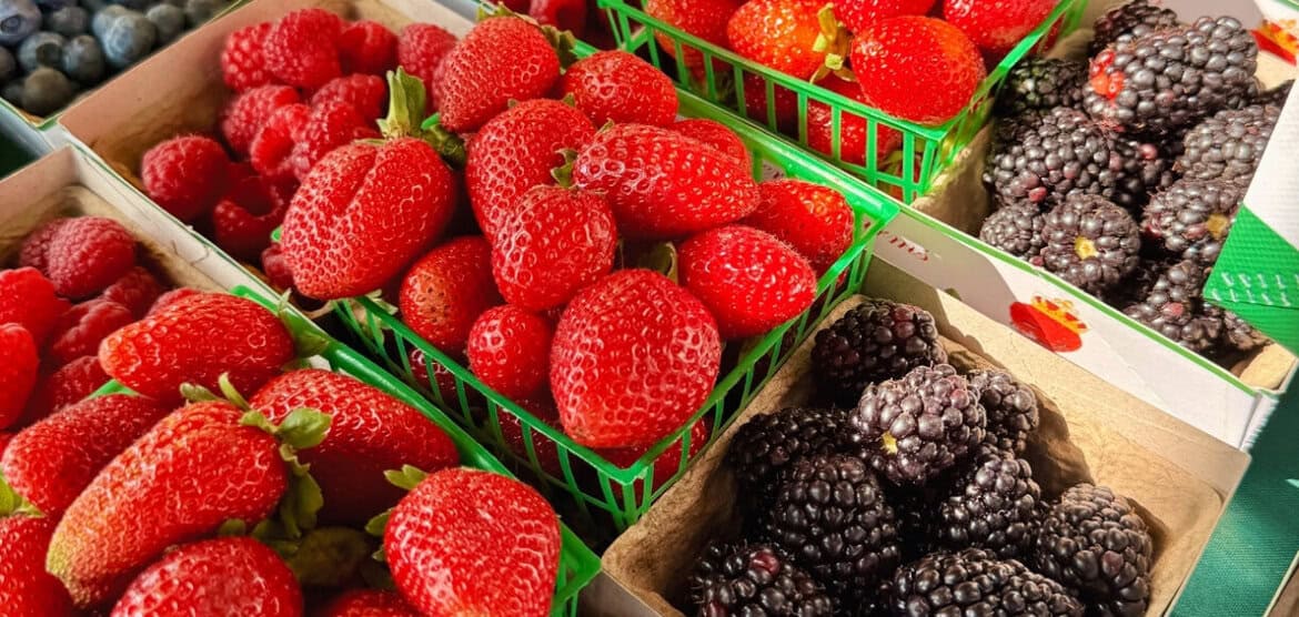 Farmers market berries are one of the Five Little Things I loved the week of August 14, 2026.
